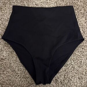 Left On Friday Black High Tide Swim Bottom